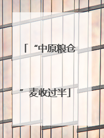 “中原粮仓”麦收过半