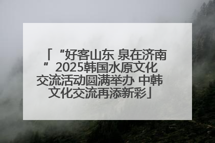 “好客山东 泉在济南”2025韩国水原文化交流活动圆满举办 中韩文化交流再添新彩