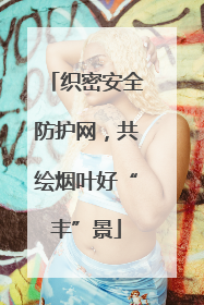织密安全防护网，共绘烟叶好“丰”景