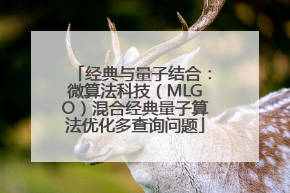 经典与量子结合：微算法科技（MLGO）混合经典量子算法优化多查询问题