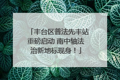 丰台区普法先丰站重磅启动 南中轴法治新地标现身！
