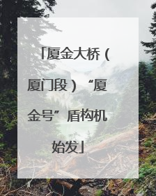 厦金大桥（厦门段）“厦金号”盾构机始发