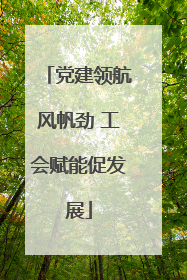 党建领航风帆劲 工会赋能促发展
