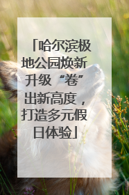 哈尔滨极地公园焕新升级“卷”出新高度，打造多元假日体验