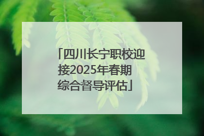 四川长宁职校迎接2025年春期综合督导评估