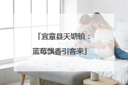 宜章县天塘镇：蓝莓飘香引客来