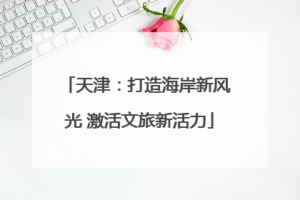 天津：打造海岸新风光 激活文旅新活力