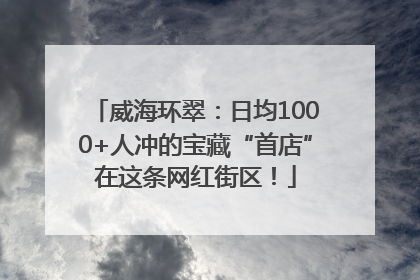 威海环翠：日均1000+人冲的宝藏“首店”在这条网红街区！