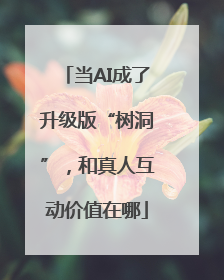 当AI成了升级版“树洞”，和真人互动价值在哪
