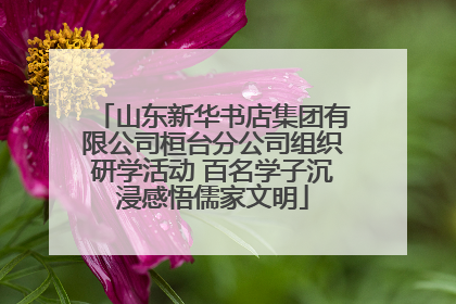 山东新华书店集团有限公司桓台分公司组织研学活动 百名学子沉浸感悟儒家文明