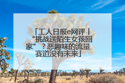 工人日报e网评丨“挑战送陌生女孩回家”？恶趣味的流量赛道没有未来