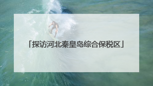 探访河北秦皇岛综合保税区