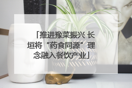 推进豫菜振兴 长垣将“药食同源”理念融入餐饮产业