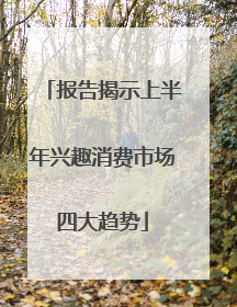 报告揭示上半年兴趣消费市场四大趋势