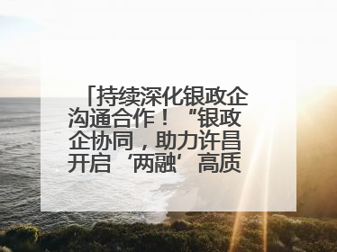 持续深化银政企沟通合作！“银政企协同，助力许昌开启‘两融’高质量发展新征程”融资对接会举行