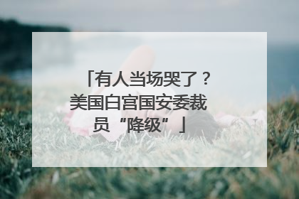 有人当场哭了？美国白宫国安委裁员“降级”