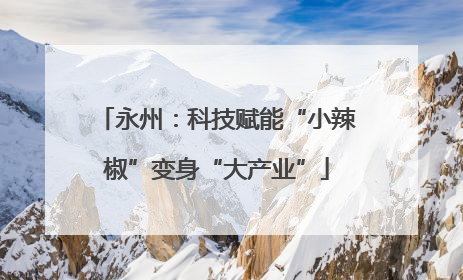 永州：科技赋能“小辣椒”变身“大产业”