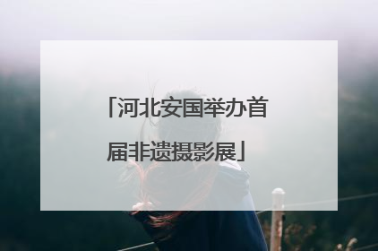 河北安国举办首届非遗摄影展