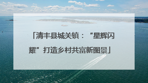 清丰县城关镇：“星辉闪耀”打造乡村共富新图景
