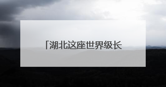 湖北这座世界级长江大桥迎来新进展
