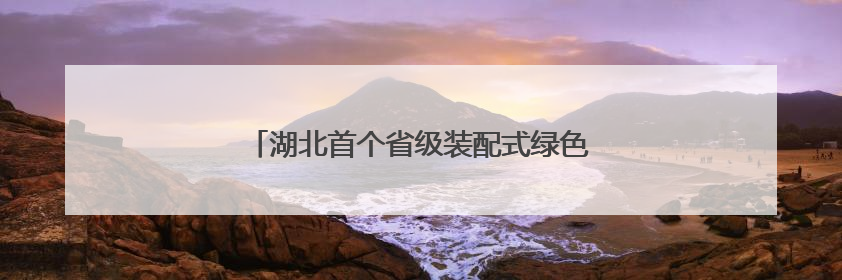 湖北首个省级装配式绿色建筑技术创新中心揭牌