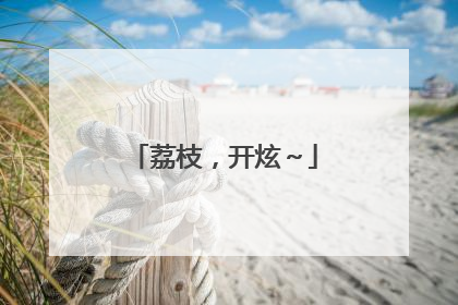 荔枝，开炫～