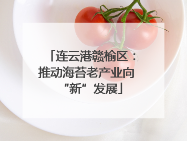 连云港赣榆区：推动海苔老产业向“新”发展