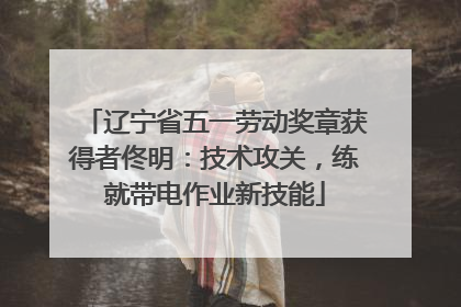 辽宁省五一劳动奖章获得者佟明：技术攻关，练就带电作业新技能