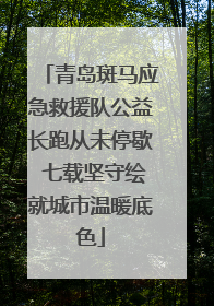 青岛斑马应急救援队公益长跑从未停歇 七载坚守绘就城市温暖底色
