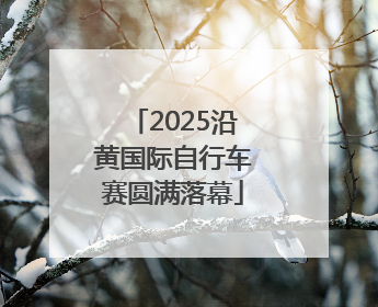 2025沿黄国际自行车赛圆满落幕